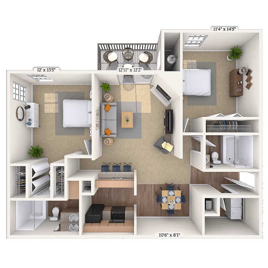 Floor plan The Preakness
