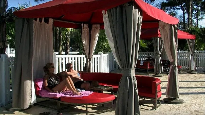 Pool-side Cabanas