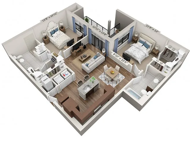 Floor plan Mezzo