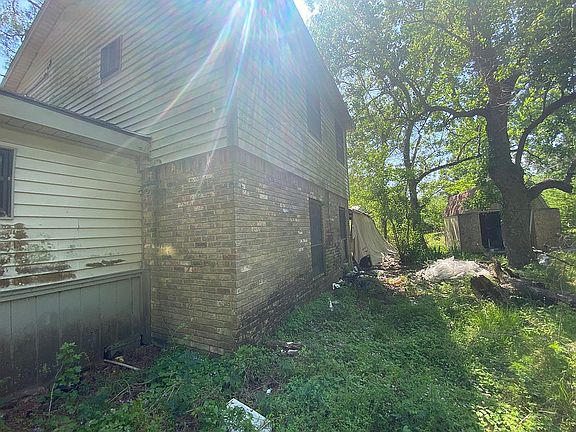 Back of home. Levee and lake