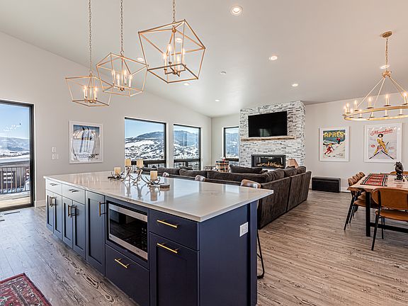 Upper Level - Kitchen | Living Room | Dining Room