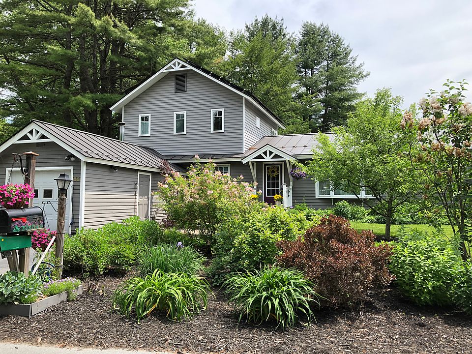 Front perennial gardens