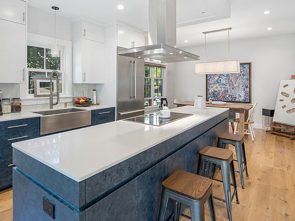 Chef's kitchen with professional grade appliances