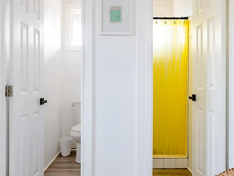 Get ready in our newly renovated bathrooms.