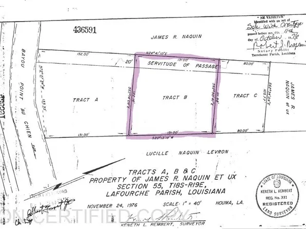 1845 Highway 665 Lot 2, Montegut, LA 70377