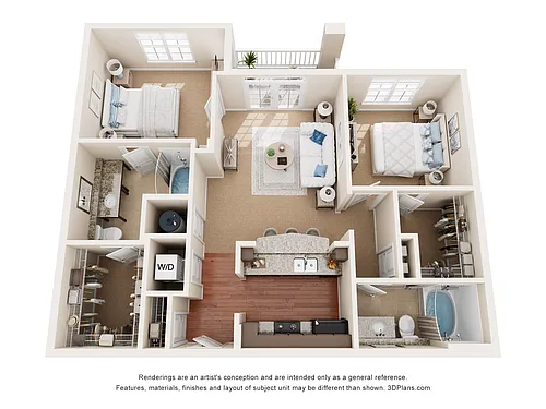 Floor plan Monroe
