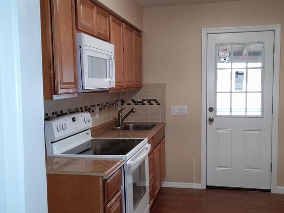 kitchen and back door