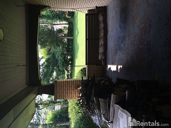 Front area of porch