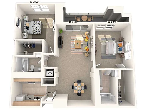 Floor plan B3-1