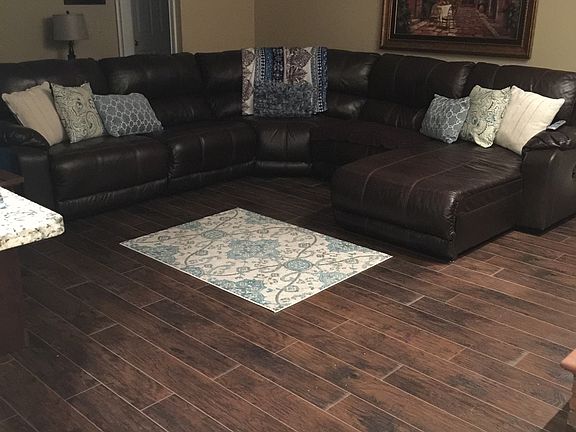 New laminate flooring