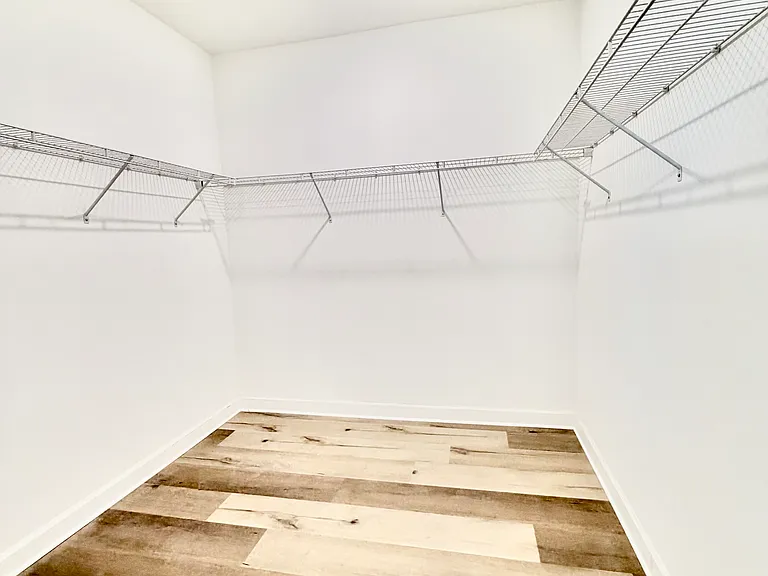 all closets for all bedrooms upstairs are walk in with shelves
