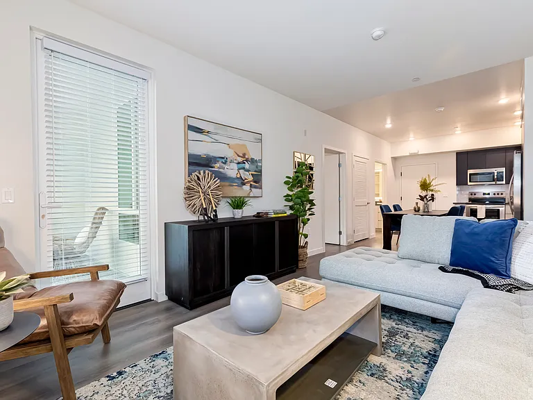 model living room