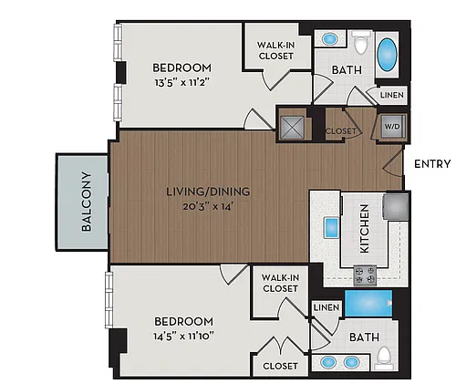 Floor plan B6