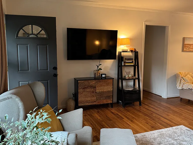 Living room - 55" LG smart TV