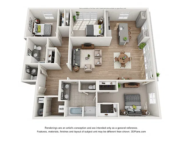 Floor plan C3