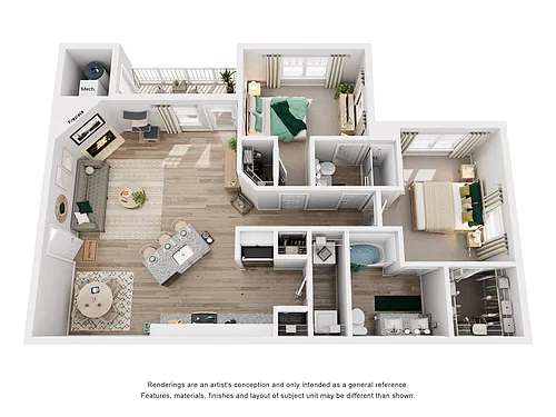 Floor plan Brooke