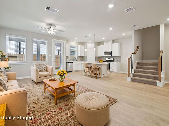 The Weston floorplan in Spring Brook Village of Houston, TX.