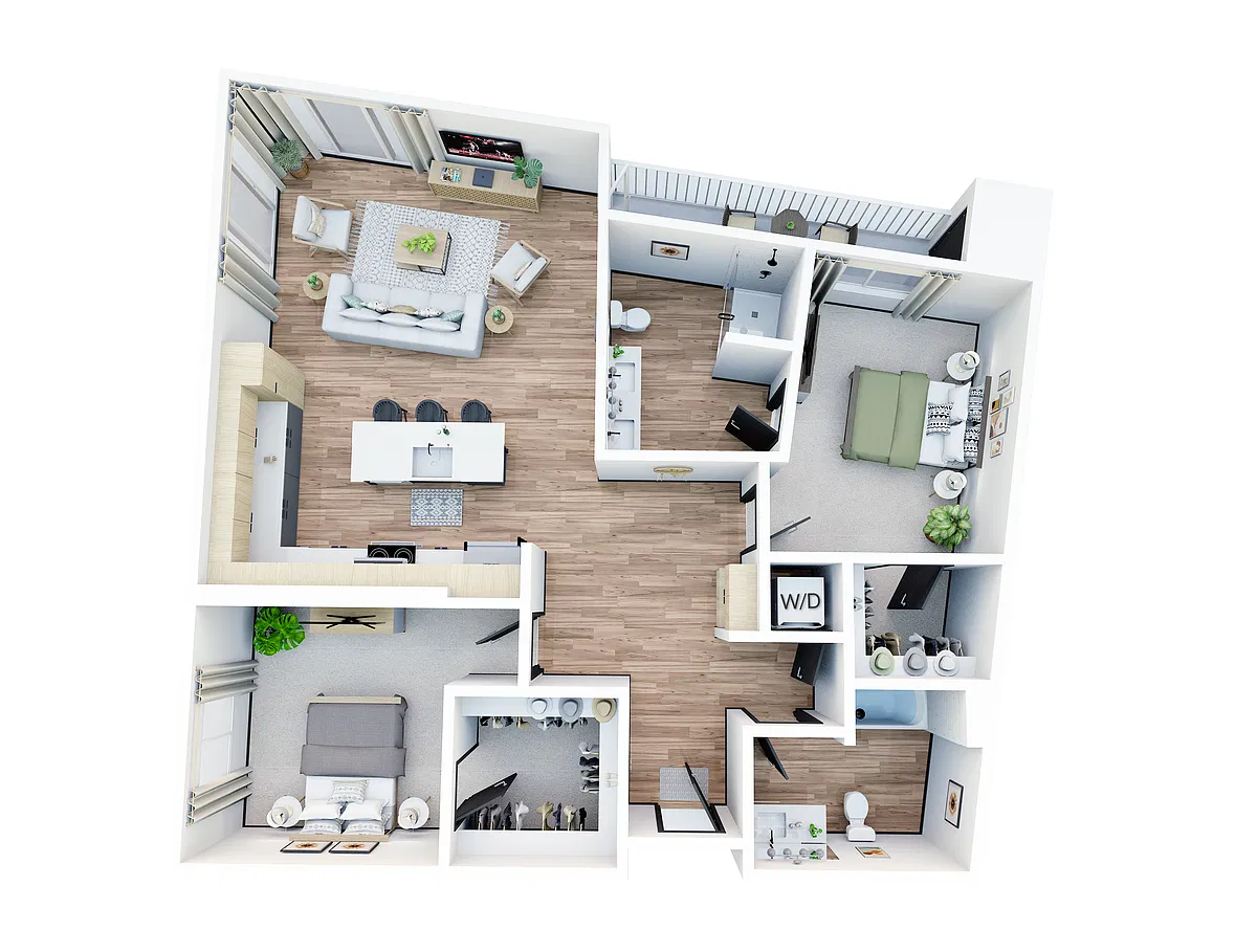 Floor plan B6