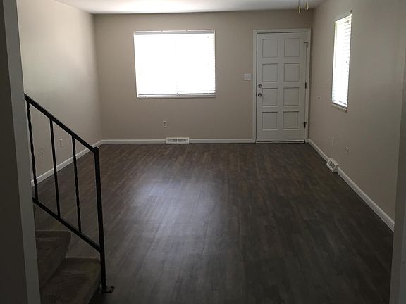 Newer vinyl wood plank on main floor