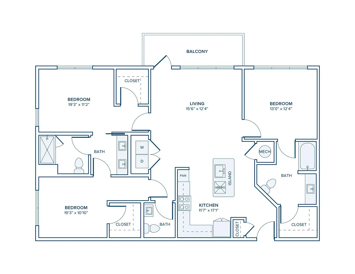 Floor plan C01