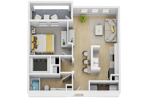 Floor plan A4-Essential Living