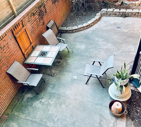 Back yard