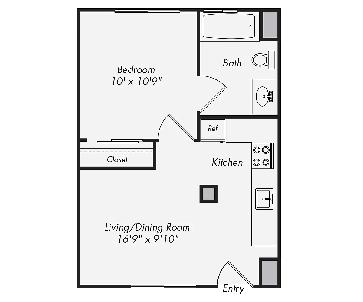 Floor plan OU-388S