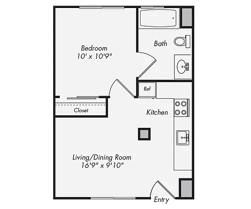 Floor plan OU-388S