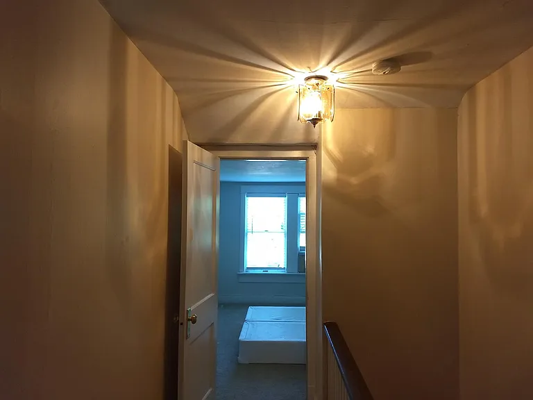 View into upstairs bedroom #3.