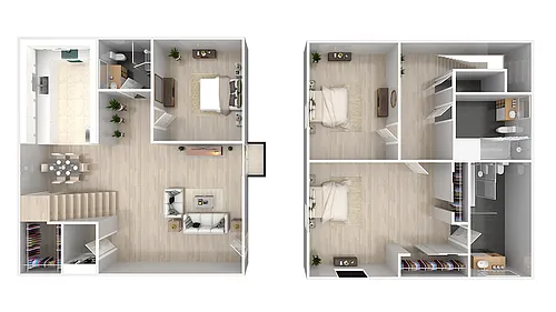 Floor plan White Sage Townhome 2