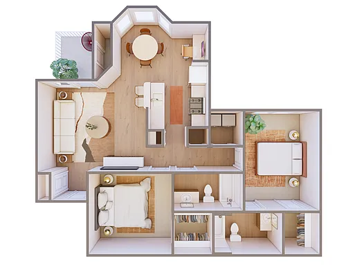 Floor plan Mulberry