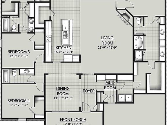 Johnson IV G - Floor Plan - DSLD Homes