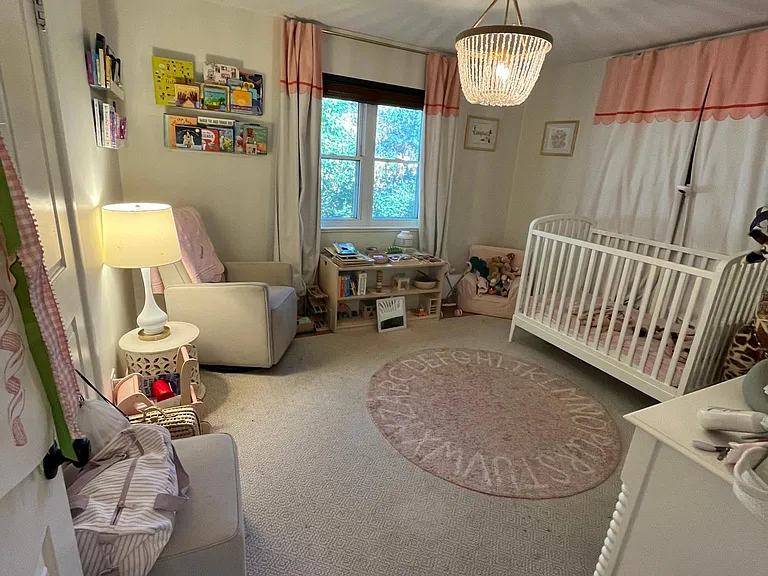 Main floor bedroom #2 - just as big as bedroom #1. Can easily fit a king sized bed and additional furniture