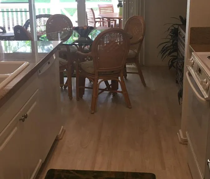 Kitchen/ dining view
