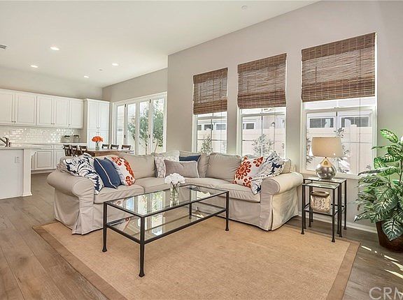 Beautiful family room, open to the kitchen & dining room