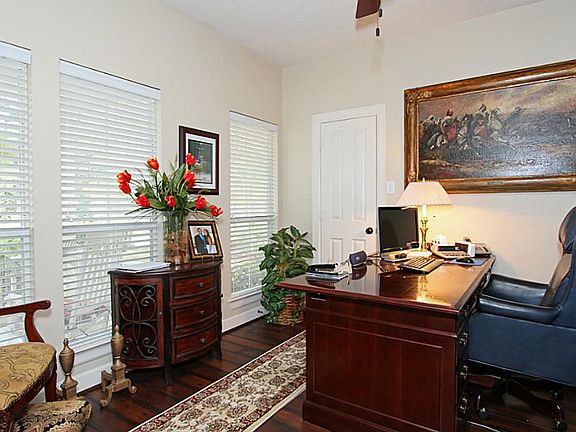 Front bedroom has french doors and can be used as an office.