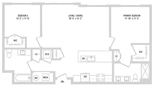 Floor plan B08