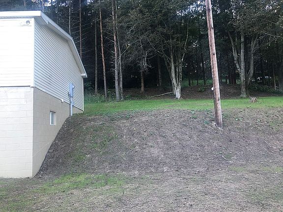Right side of house 