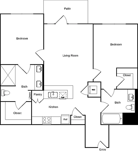Floor plan B11