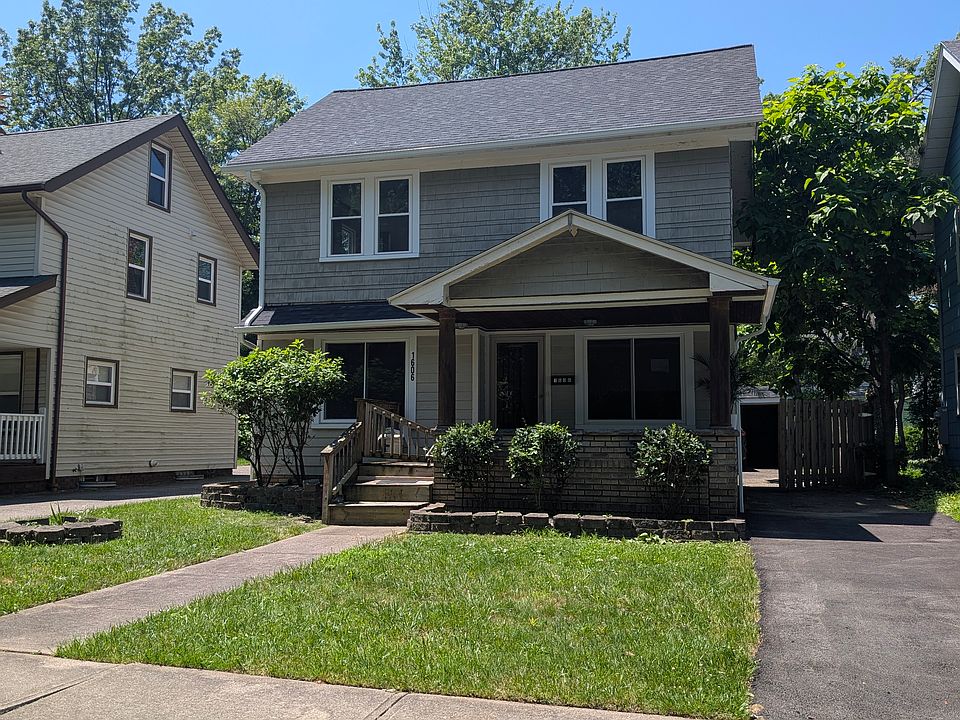 Front on the driveway side