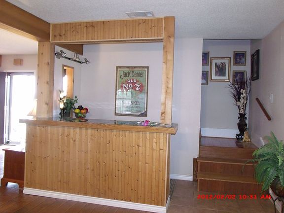 Bar area & staircase