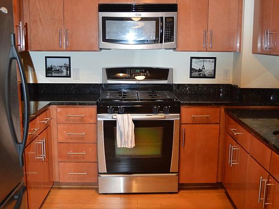 Large Kitchen with granite countertops and plenty of storage