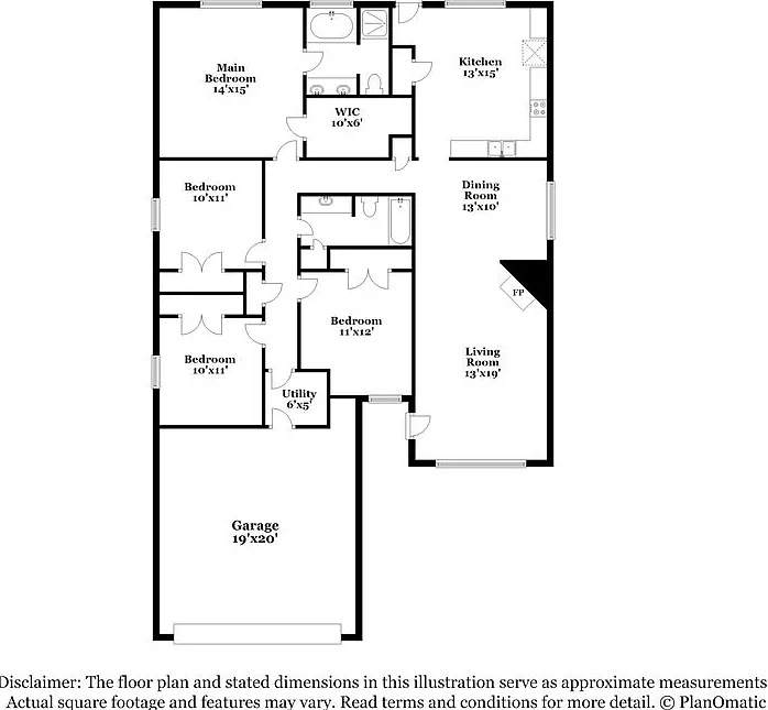 4 bed, 2.0 bath, 1675 sqft, $1,860 — Photo 2