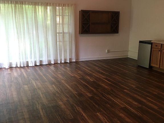 Family room.  Wine rack