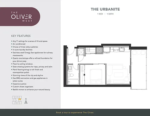 Floor plan The Urbanite