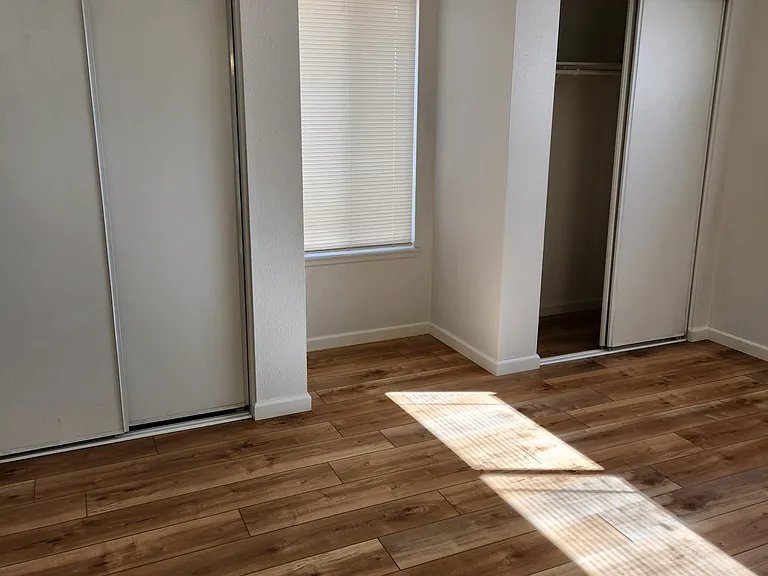 Primary bedroom closets