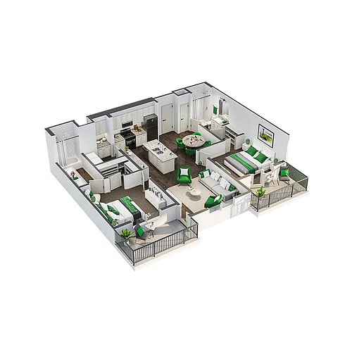 Floor plan B1