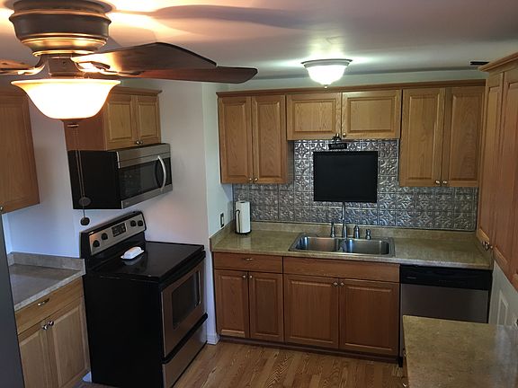 Kitchen-sink and stove