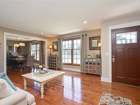 Gleaming Hardwoods and Craftsman Door