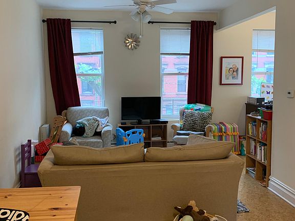 Living room, dining area.